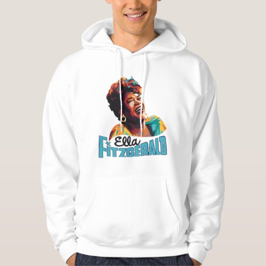 Ella Fitzgerald Hoodie (Voorkant)