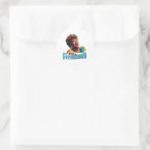 Ella Fitzgerald Ronde Sticker (Tas)