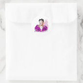 Ella Fitzgerald Ronde Sticker (Tas)