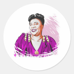 Ella Fitzgerald Ronde Sticker