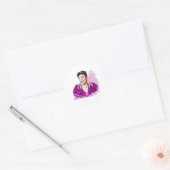 Ella Fitzgerald Ronde Sticker (Envelop)
