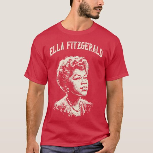 Ella Fitzgerald T-shirt (Voorkant)