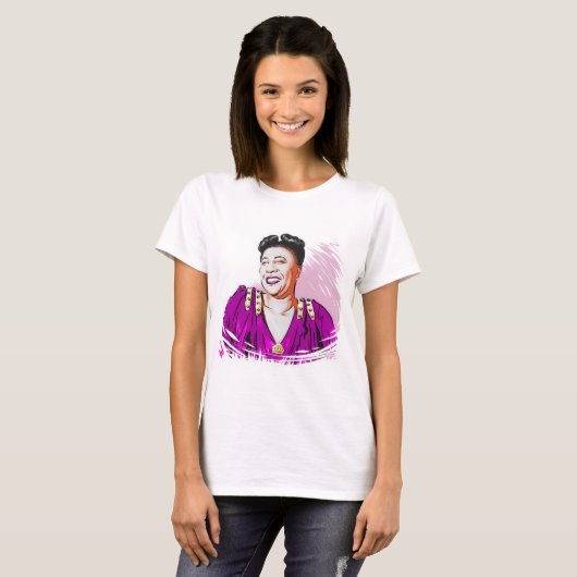 Ella Fitzgerald T-shirt (Voorkant volledig)