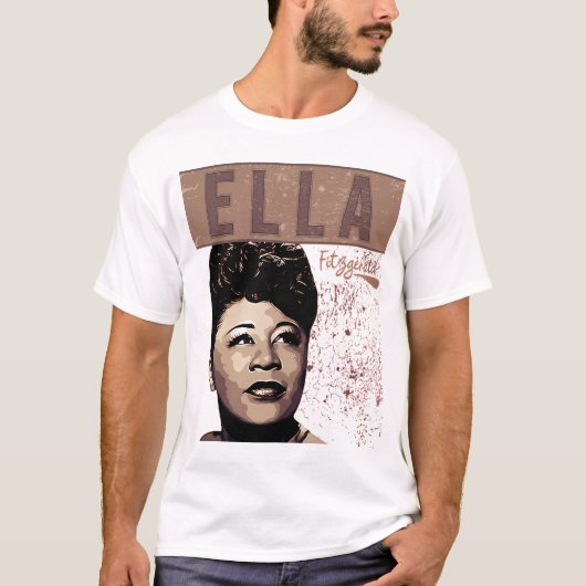 Ella Fitzgerald T-shirt (Voorkant)