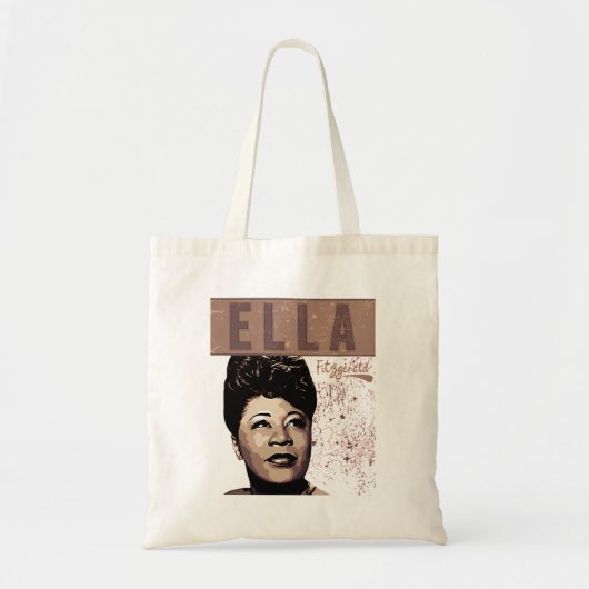 Ella Fitzgerald Tote Bag (Voorkant)