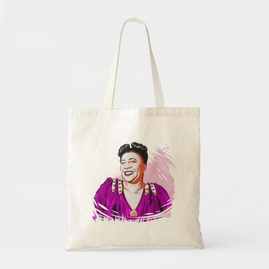 Ella Fitzgerald Tote Bag (Voorkant)