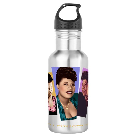 Ella Fitzgerald Waterfles (Voorkant)