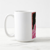 Ella  in de mok Roze koffie (Links)