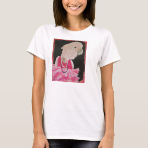 Ella  in roze t-shirt