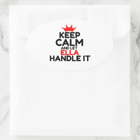 ELLA OVALE STICKER (Tas)