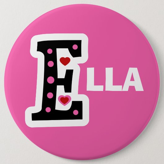 Ella Ronde Button 6,0 Cm (Voorkant)