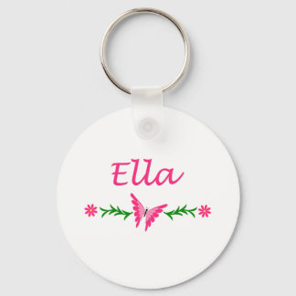 Ella (roze vlinder) sleutelhanger