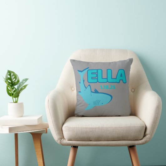 Ella Shark Pillow Kussen (Stoel)