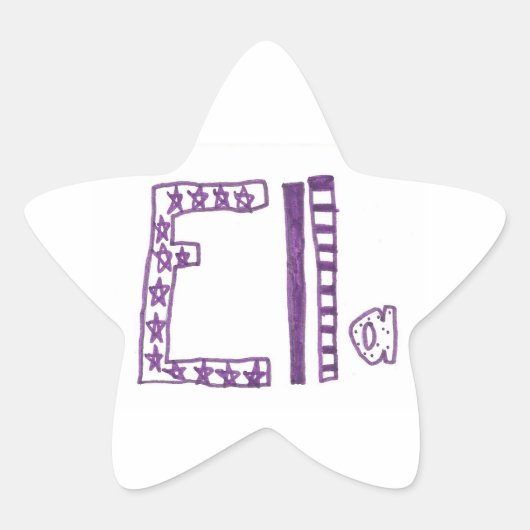 Ella Sticker (Voorkant)