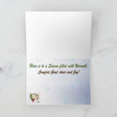 Ella the Christmas Donkey Kaart (Binnen)