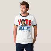 Ella Ward voor Victory Ringer Congres T-shirt (Voorkant volledig)