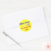 Ella's Oven, Ronde Sticker (Envelop)