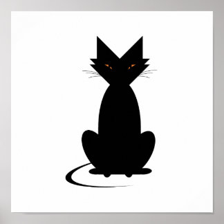 Ella's verschrikkelijke kat poster