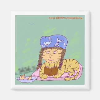 EllaSkyeBlue als Achilles de Tijger van BJWT Magneet