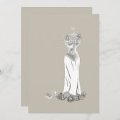 Elle Invitation Kaart (Voorkant / Achterkant)