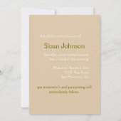 Elle Invitation Kaart (Achterkant)