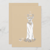 Elle Invitation Kaart (Voorkant / Achterkant)