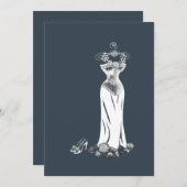 Elle Invitation Kaart (Voorkant / Achterkant)