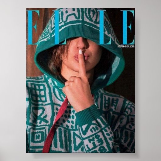 Elle Print, Waarde Poster Papier (Mat) (Voorkant)
