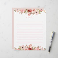 ELLE roze bloem elegante voering