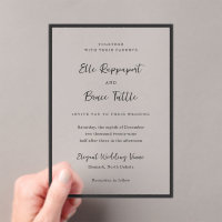 Elle Simple Modern Wedding