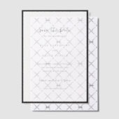 Elle Simple Modern Wedding Save the Date Vellum Uitnodigingen (Offset (Uitnodiging))