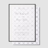 Elle Simple Modern Wedding Vellum Uitnodigingen (Offset (Uitnodiging))
