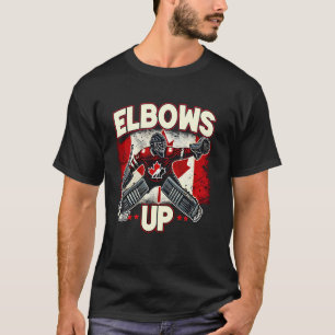 Ellebogen Omhoog Canada Canadese Tegen Tarieven Ho T-shirt