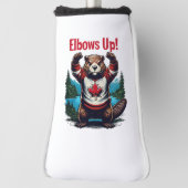 Ellebogen omhoog Canada Golfheadcover (Draai 90)