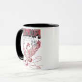 Ellebogen omhoog! Canada Goose Canadese Hockey Cul Mok (Voorkant links)