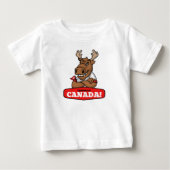Ellebogen Omhoog Canada! Grappige Eekhoorn Peuter (Voorkant)