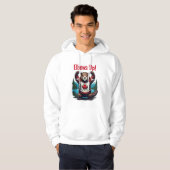 Ellebogen omhoog Canada Hoodie (Voorkant volledig)