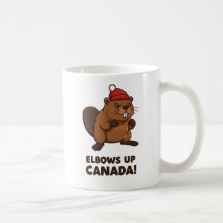 Ellebogen omhoog Canada Koffiemok