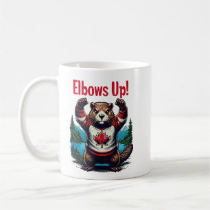 Ellebogen omhoog Canada Koffiemok