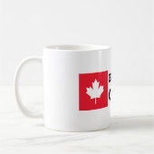 Ellebogen omhoog Canada Koffiemok (Links)