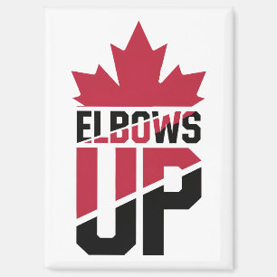 Ellebogen omhoog Canada Magneet