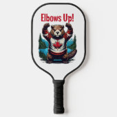Ellebogen omhoog Canada Pickleball Paddle (Voorkant)