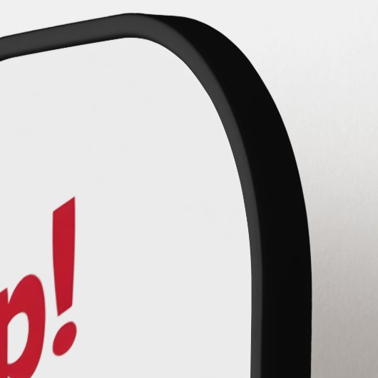 Ellebogen omhoog Canada Pickleball Paddle (Links Detail)