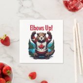 Ellebogen omhoog Canada Servet (Insitu)