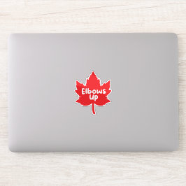 Ellebogen omhoog Canada Sticker