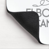 Ellebogen Omhoog Canada Sticker3 Muismat (Hoek)