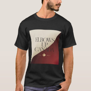 Ellebogen omhoog Canada Sticker 9 T-shirt