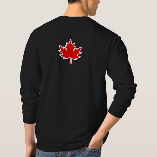 Ellebogen omhoog | Canada Support & Ally T-shirt (Achterkant)
