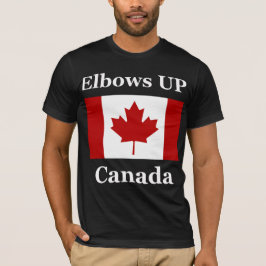 Ellebogen omhoog Canada! T-shirt