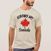 Ellebogen omhoog! Canada T-shirt (Voorkant)